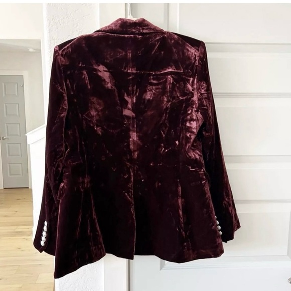 NEW Veronica Beard Gaya Velvet Dickey Jacket, Size 8-12. perfect for holidays!! - Picture 3 of 6
